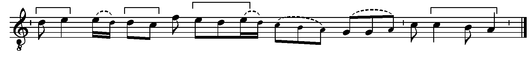 Refrain musical notation